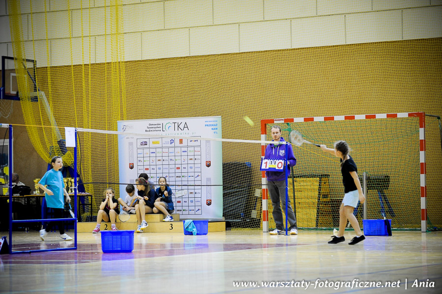 Spacer fotograficzny - zdjęcia sportowe, badminton